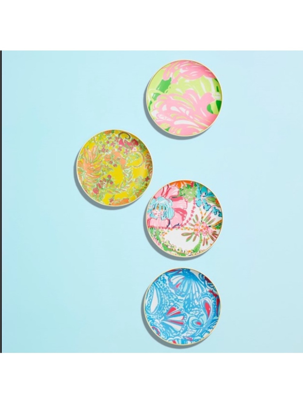 Lily Pultizer for Target | Plates | Appetizer Plates | Set of Four